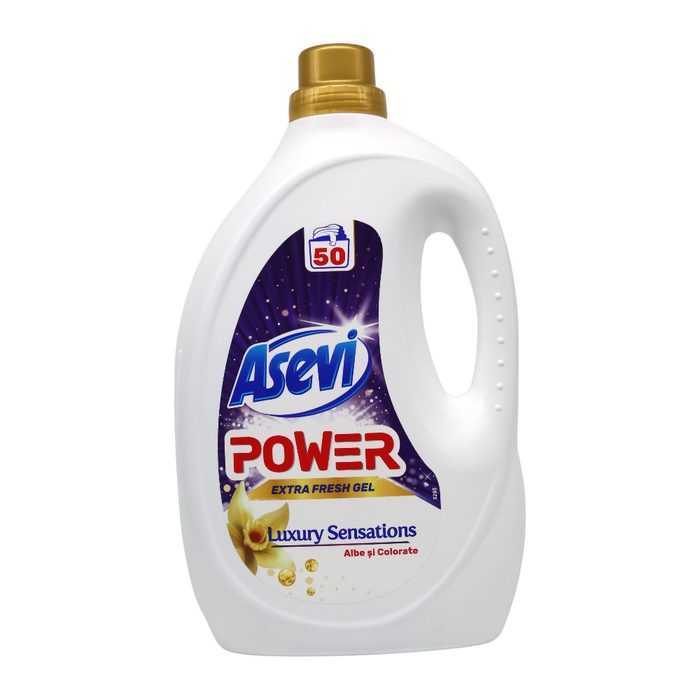 Гель для прання універсальний Power Luxury Sensations Asevi 2,5 л (50 прань)